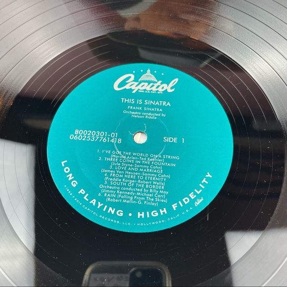 Frank Sinatra This Is Sinatra! Vinyl Music Record Jazz - Picture 2 of 5